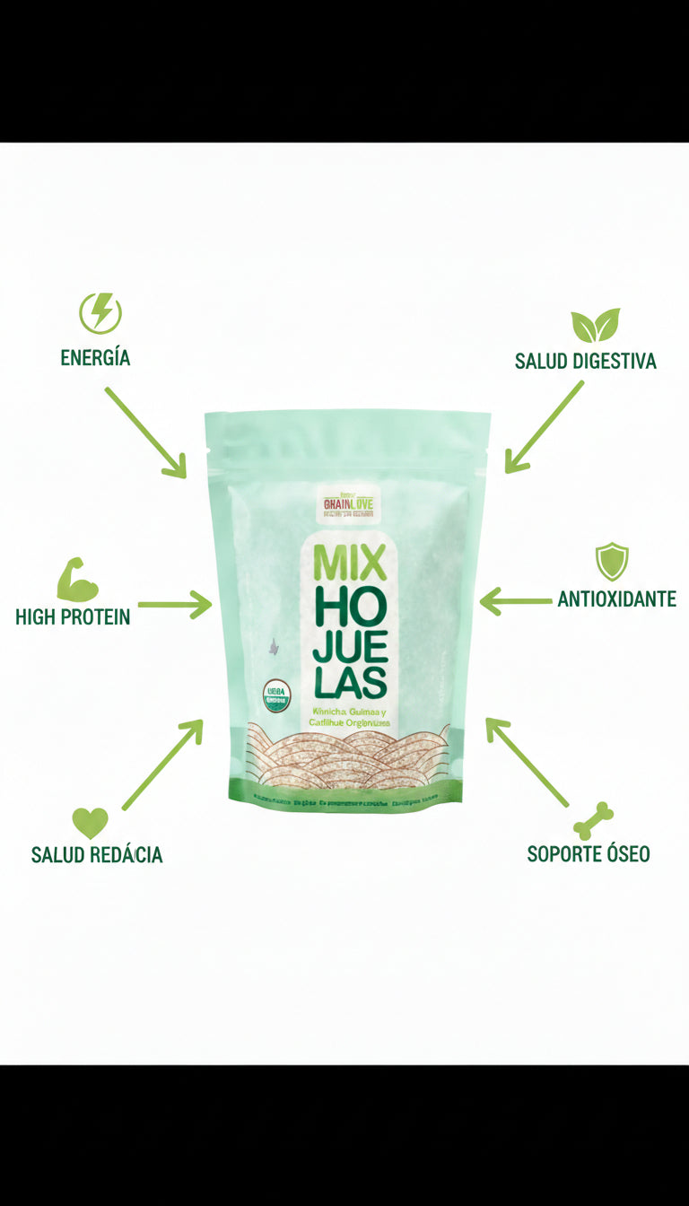 Hojuelas de Quinua, Kiwicha y Cañihua | Desayuno Nutritivo para Niños