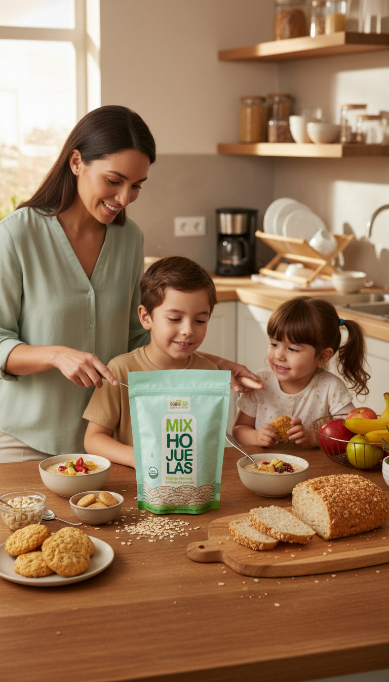 Hojuelas de Quinua, Kiwicha y Cañihua | Desayuno Nutritivo para Niños