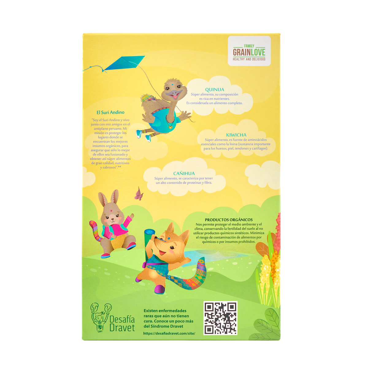 Cereal Orgánico Clásico para Bebés - Quinua, Kiwicha y Cañihua | Primera Alimentación