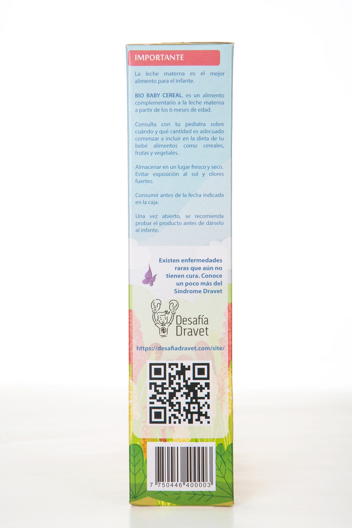 Cereal Orgánico para Bebés - Quinua, Kiwicha y Cañihua con Plátano y Coco | 100% Natural